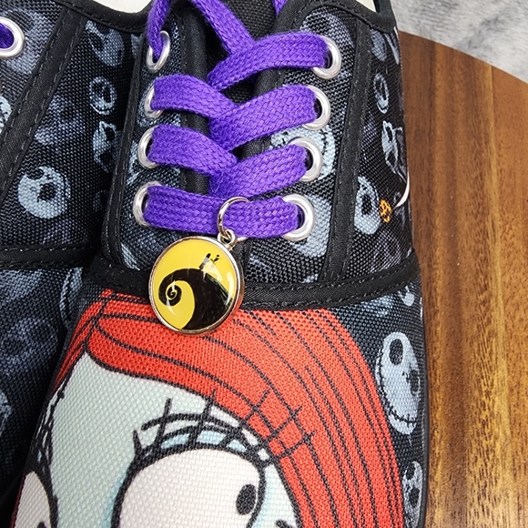 Bradford Exchange Nightmare Before Christmas Shoes Women's 7.5 Jack Sally Casual - Picture 8 of 12